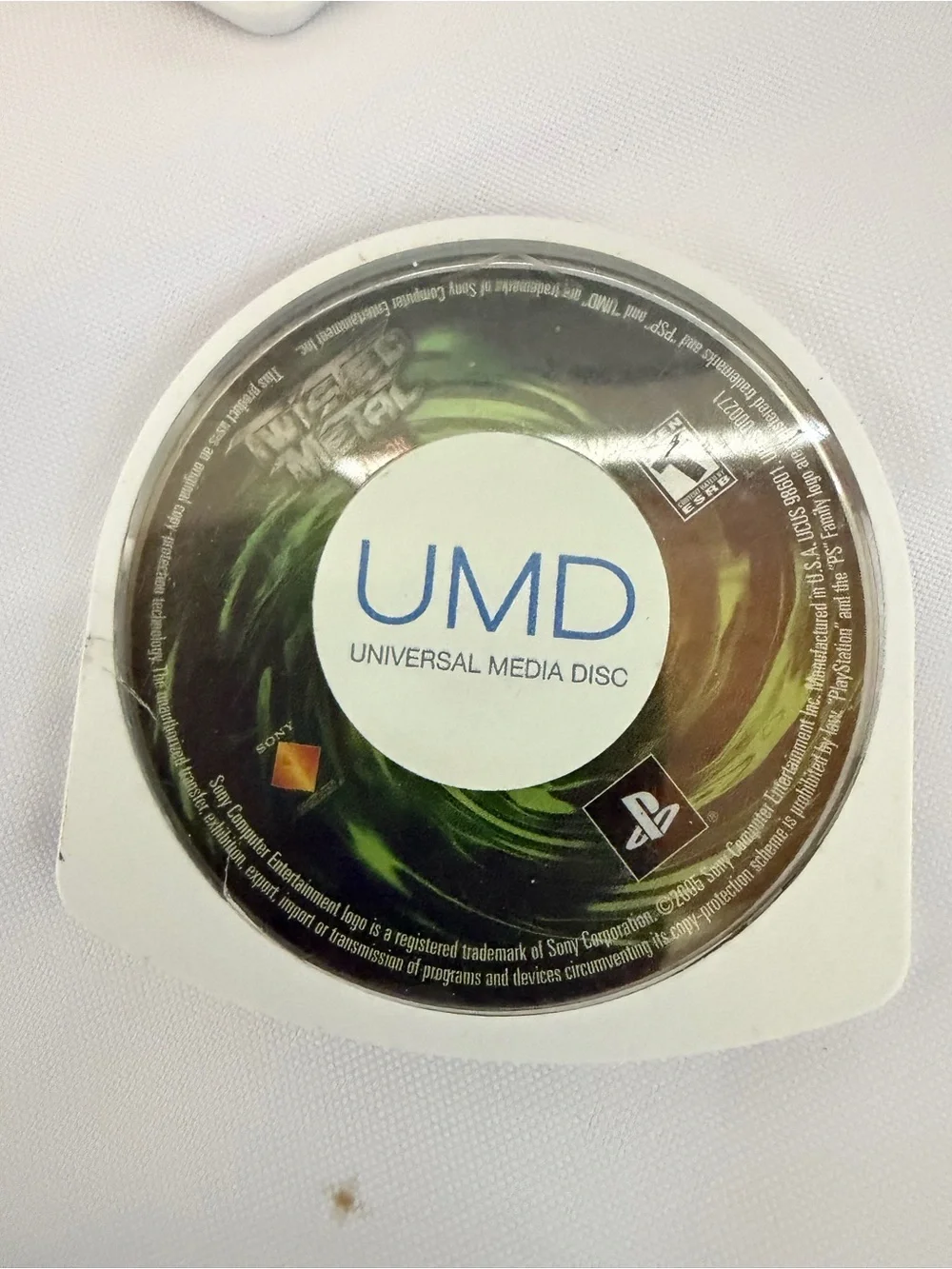 Sony PlayStation UMD Bundle Spider-Man, Twisted Metal, and Hot Shots Golf